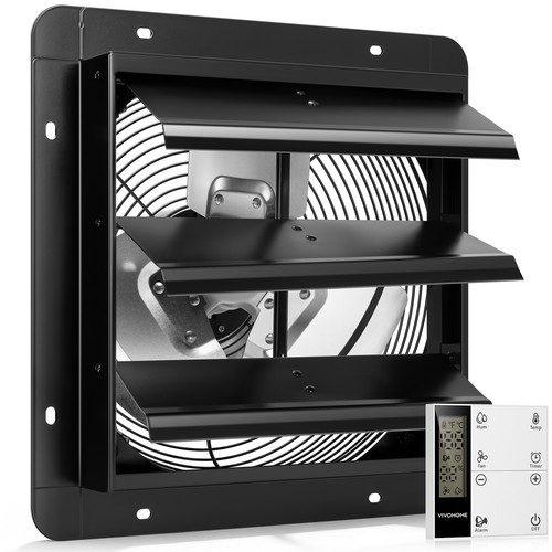 12in shutter exhaust fan - 12in,